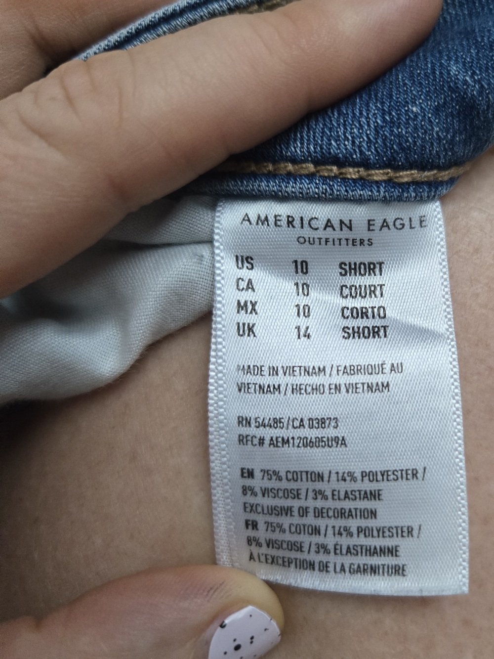 American Eagle Outfitters Medium Wash Skinny Jeans - Picture 4 of 5